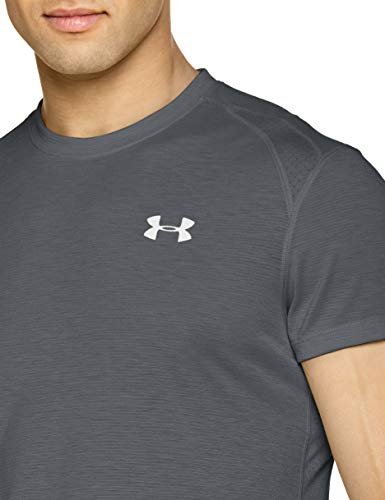 Under Armour UA Streaker 2.0 Camiseta, Hombre, Negro, LG