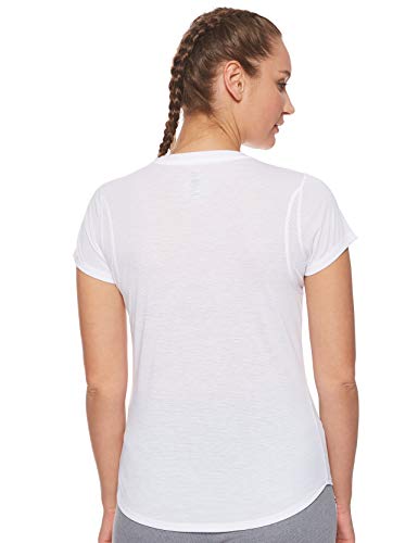 Under Armour UA Streaker 2.0 Camiseta, Mujer, Blanco (White/Reflective 100), M