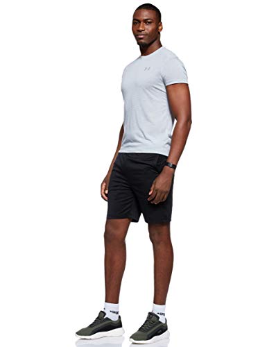 Under Armour UA Streaker 2.0 Twist SS Camiseta, Hombre, Gris (Mod Gray Full Heather/Mod Gray Full Heather/Reflective 012), M