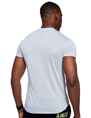 Under Armour UA Streaker 2.0 Twist SS Camiseta, Hombre, Gris (Mod Gray Full Heather/Mod Gray Full Heather/Reflective 012), M