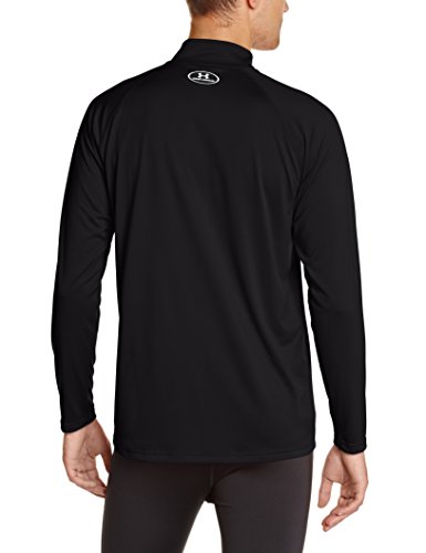 Under Armour UA Tech 1/4 Zip Camiseta de Manga Larga, Hombre, Black 003, XL