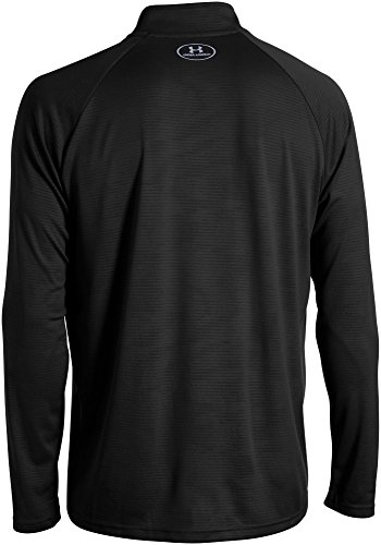 Under Armour UA Tech 1/4 Zip Camiseta de Manga Larga, Hombre, Black 003, XL