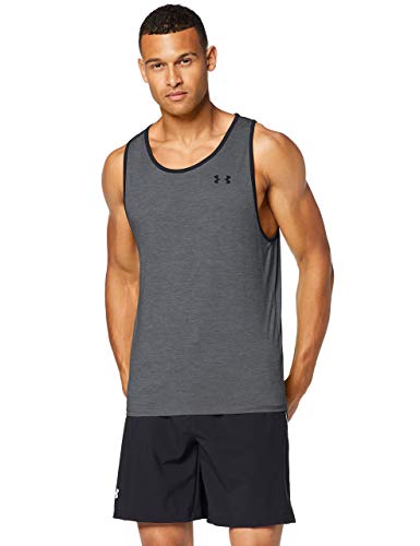 Under Armour UA Tech 2.0 Tanque, Hombre, Gris, M