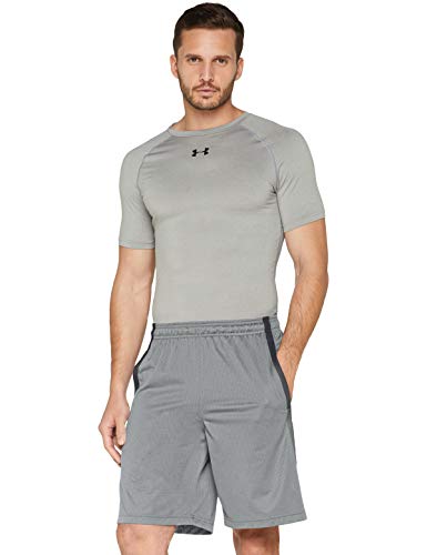 Under Armour UA Tech Mesh Short Pantalón Corto, Hombre, Gris 035, S