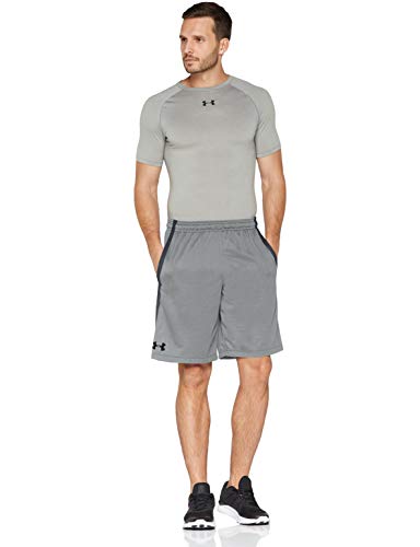 Under Armour UA Tech Mesh Short Pantalón Corto, Hombre, Gris 035, S