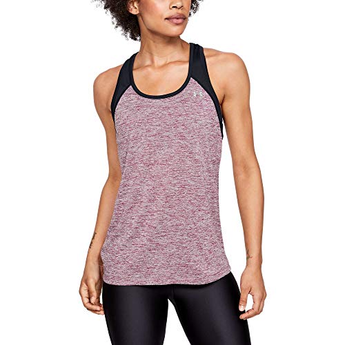 Under Armour UA Tech Tank - Camiseta sin mangas para entrenamiento Morado Morado ( XS