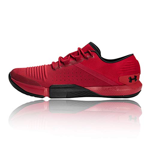 Under Armour UA Tribase Reign, Zapatillas Deportivas para Interior para Hombre, Rojo (Aruba Red/Black/Black (600) 600), 47 EU