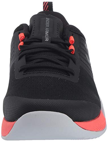 Under Armour UA TriBase Thrive, Zapatillas Deportivas para Interior para Hombre, Negro (Black/Beta Red/Pitch Gray (005) 005), 40.5 EU