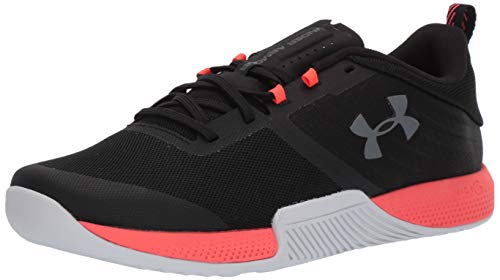 Under Armour UA TriBase Thrive, Zapatillas Deportivas para Interior para Hombre, Negro (Black/Beta Red/Pitch Gray (005) 005), 40.5 EU