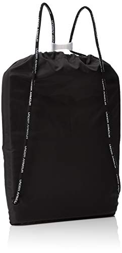 Under Armour UA Undeniable Sackpack Bolsa de Equipaje, Unisex Adulto, Negro (Black/White 001), Talla única