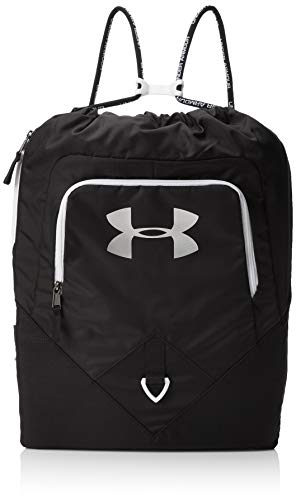 Under Armour UA Undeniable Sackpack Bolsa de Equipaje, Unisex Adulto, Negro (Black/White 001), Talla única