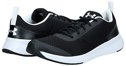 Under Armour UA W Aura Trainer, Zapatillas Deportivas para Interior para Mujer, Negro (Black/White/White (002) 002), 38 EU