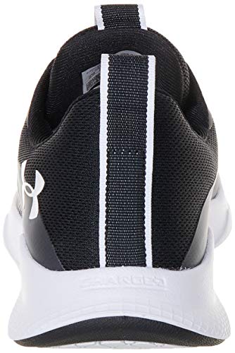 Under Armour UA W Charged Aurora, Zapatillas Deportivas para Interior para Mujer, Negro (Black/White/White), 38 EU