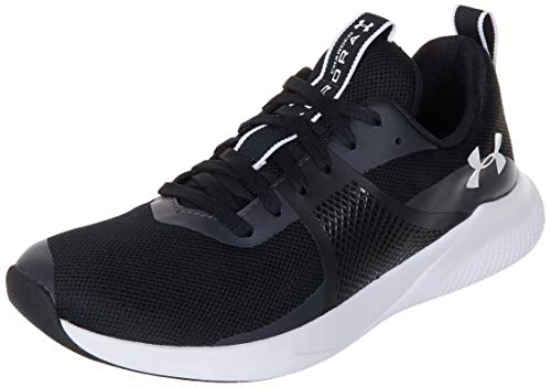 Under Armour UA W Charged Aurora, Zapatillas Deportivas para Interior para Mujer, Negro (Black/White/White), 38 EU