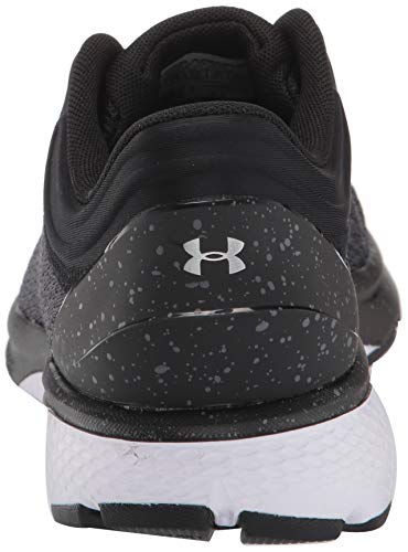 Under Armour UA W Charged Escape 3, Zapatillas de Running para Mujer, Negro (Black/White/Metallic Silver (001) 001), 41 EU