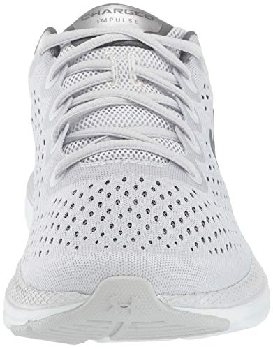 Under Armour UA W Charged Impulse, Zapatillas de Running para Mujer, Gris (Halo Gray 101), 39 EU