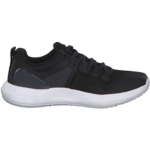 Under Armour UA W HOVR Rise, Zapatillas Deportivas para Interior para Mujer, Negro (Black/White/White (002) 002), 38.5 EU