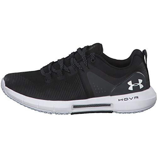 Under Armour UA W HOVR Rise, Zapatillas Deportivas para Interior para Mujer, Negro (Black/White/White (002) 002), 38.5 EU