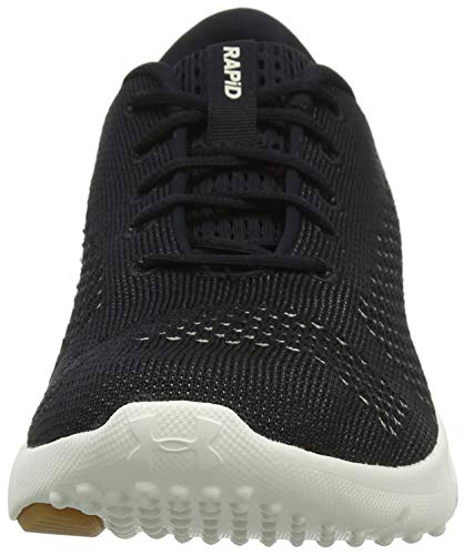 Under Armour UA W Rapid, Zapatillas de Running para Mujer, Negro (Black/Ivory/Metallic Faded Gold 004), 38 EU