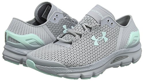 Under Armour UA W Speedform Intake 2, Zapatillas de Running para Mujer, Gris (Overcast Gray), 38.5 EU