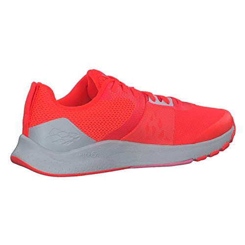 Under Armour UA W TriBase Edge Trainer, Zapatillas Deportivas para Interior para Mujer, Rojo (Beta/Halo Gray/Lipstick), 39 EU