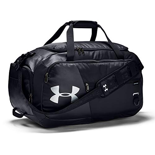 Under Armour Undeniable 4.0 Duffle SM Deportes, Bolsa De Entrenamiento, Unisex, Negro, OSFA