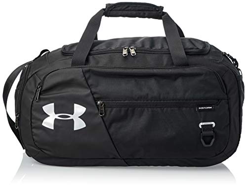 Under Armour Undeniable 4.0 Duffle SM Deportes, Bolsa De Entrenamiento, Unisex, Negro, OSFA