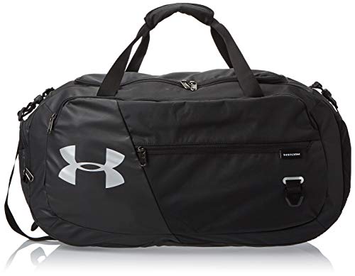 Under Armour Undeniable Duffel 4.0 MD, Bolsa De Deportes, Bolsa De Entrenamiento Unisex, Negro, OSFA