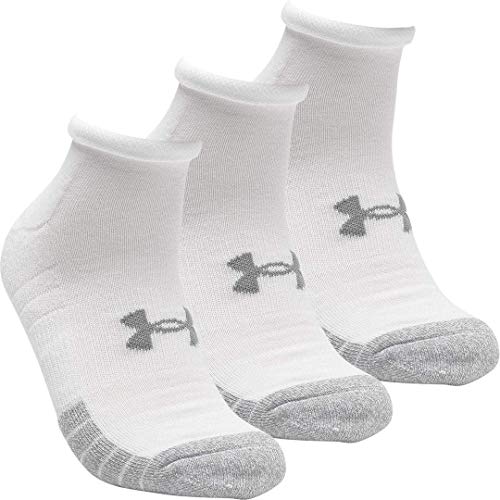 Under Armour (UNDKU Heatgear Locut Calcetines, Unisex adulto, Blanco, XL