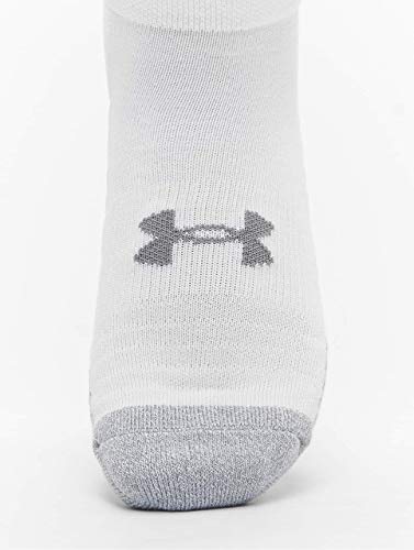 Under Armour (UNDKU Heatgear Locut Calcetines, Unisex adulto, Blanco, XL