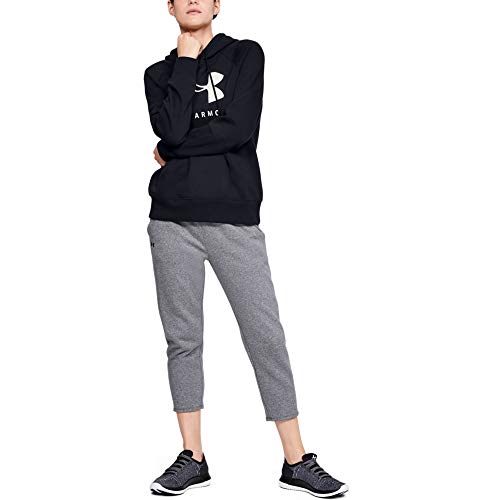 Under Armour (UNDKU Rival Parte Superior del Calentamiento, Mujer, Negro, SM