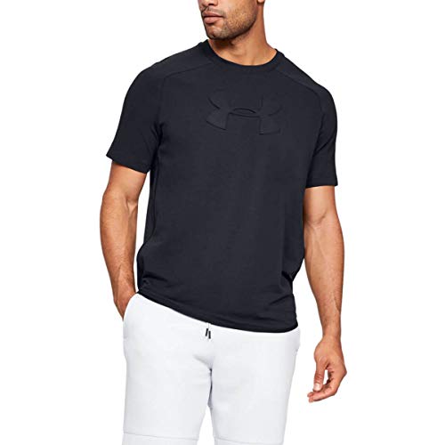 Under Armour Unstoppable Move T-Shirt Camiseta para Hombre, Negro, Extra-Small