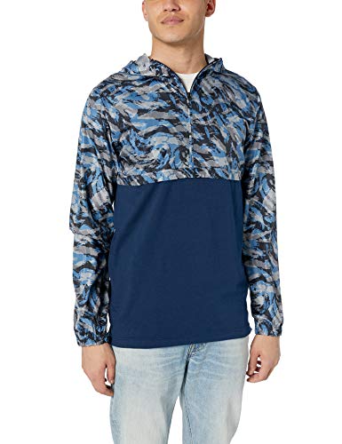 Under Armour Wind Anorak Chaqueta, Hombre, Azul (Academy/Mediterranean/Academy 408), XL