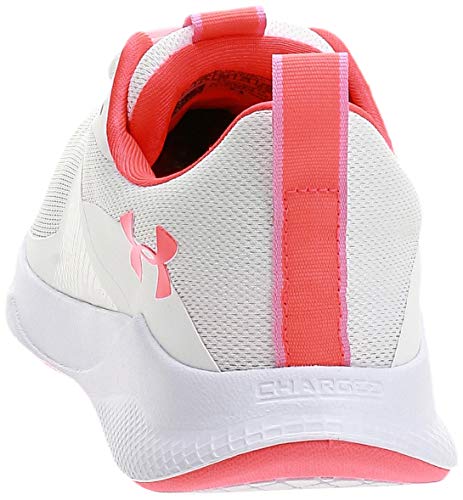 Under Armour Women's Charged Aurora Hallenschuhe, Zapatillas Deportivas para Interior para Mujer, Blanco (White/White/Beta (100) 100), 38 EU