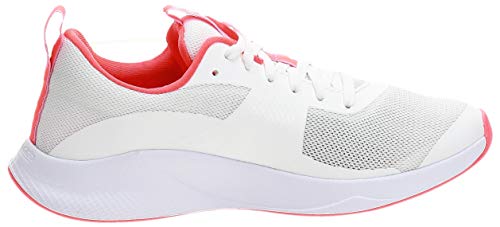 Under Armour Women's Charged Aurora Hallenschuhe, Zapatillas Deportivas para Interior para Mujer, Blanco (White/White/Beta (100) 100), 38 EU