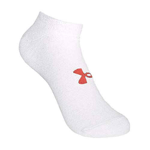 Under Armour Women's Essential NS Calcetines, Mujer, Blanco, SM