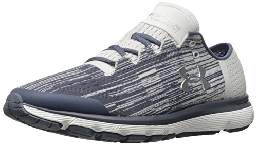 Under Armour Women's Speedform Velociti Graphic Running Shoe, Apollo (962)/Glacier Gray, 7