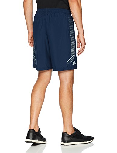 Under Armour Woven Graphic Short Pantalón Corto, Hombre, Azul, LG