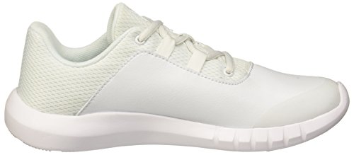 Under Armour Zapatos Grade School UA Mojo, Zapatillas de Gimnasio Unisex niños, Wht/Wht/Wht, 36 EU