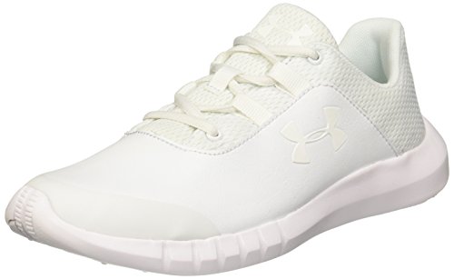 Under Armour Zapatos Grade School UA Mojo, Zapatillas de Gimnasio Unisex niños, Wht/Wht/Wht, 36 EU