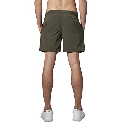 Urban Classics Block Swim Shorts Bañador, Verde Olive 00834), XXXX-Large para Hombre