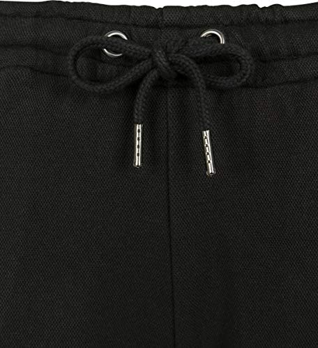 Urban Classics Ladies Heavy Pique Hot Pants Pantalones Cortos, Negro (Black 00007), 44 (Talla del Fabricante: X-Large) para Mujer