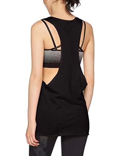 Urban Dance Dance Tanktop Camiseta Deportiva de Tirantes, Negro (Black 7), M para Mujer