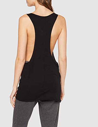 Urban Dance Dance Tanktop Camiseta Deportiva de Tirantes, Negro (Black 7), M para Mujer
