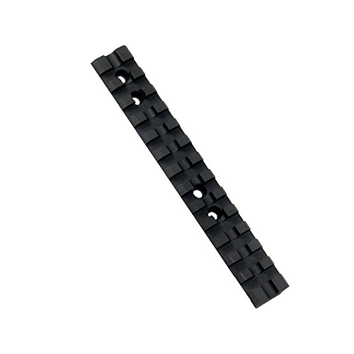 UTG Picatynny/Weaver Schiene Model 500 Shotgun Top Rail Mount - Mira de Arma para Caza, Color Negro