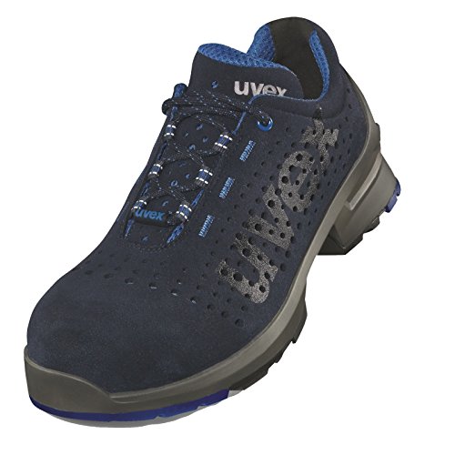 Uvex 1 Calzado de Seguridad Laboral - Sneaker Perforado S1 SRC ESD - Puntera de plástico