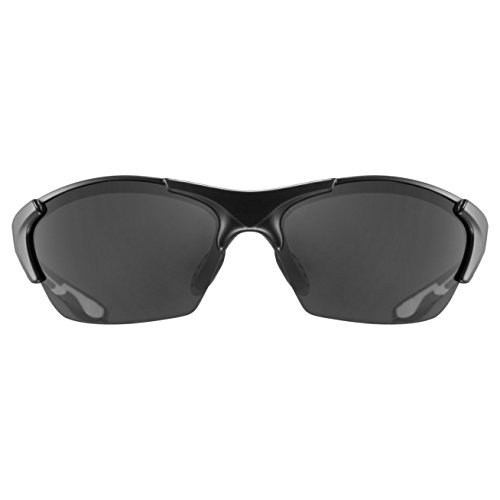 Uvex Blaze III Gafas de Ciclismo, Unisex Adulto, Negro/Azul, Talla Única