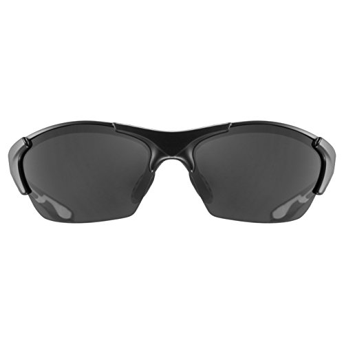 Uvex Blaze III Gafas de Ciclismo, Unisex Adulto, Negro/Azul, Talla Única