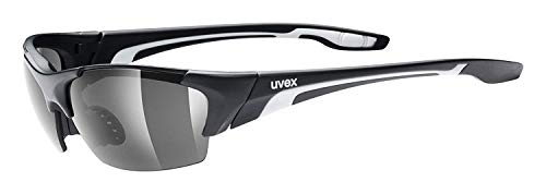 Uvex Blaze III Gafas de Ciclismo, Unisex Adulto, Negro/Azul, Talla Única