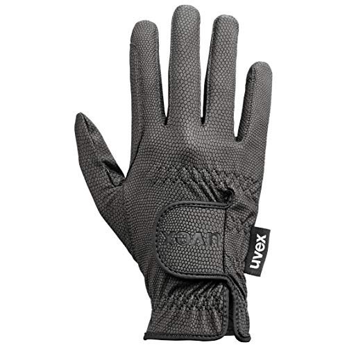 Uvex Mujer Jinete Guantes Sport Style, Primavera/Verano, Mujer, Color Negro - Negro, tamaño 7,5